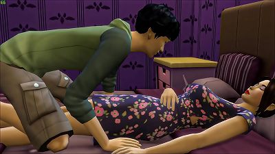 asian sonnie fucks Sleeping chinese mother After He jerked watching porn videos In Front Of The Computer - Family hump Taboo - Adult movie - forbidden hookup | asian mommy And sonny Story